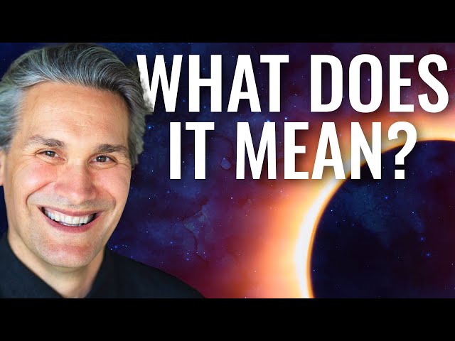 Total Solar ECLIPSE Is Coming! What the Astrology Says... w/ Christopher Renstrom class=