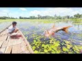 Best Hook Fishing Trap|| Traditional Hook Fishing In Beautiful Bill✅️Fishing In India