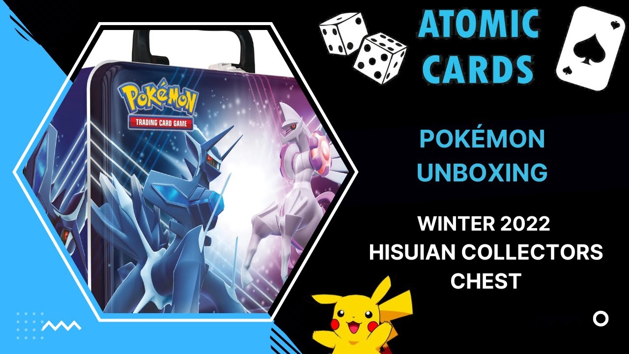 Pokemon Fall 2022 Collector Chest Tin (Dialga/Palkia) - Pokemon