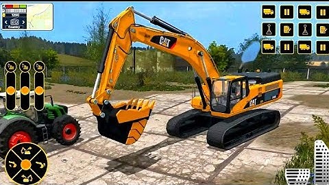 India Railway Track 🛣️ Construction Simulator 3D - Excavator 💪 Part 2 - Android Gameplay