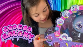 Boneca Goo Goo Galaxy, Slime DIY & Kit brilhante – Crie, Alimente, Encha e  Faça Refil, Boneca Goo Goo Galaxy