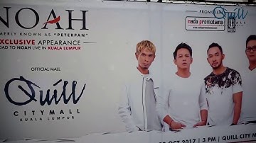 Meet & Greet NOAH 22 oct at - Quill City Mall