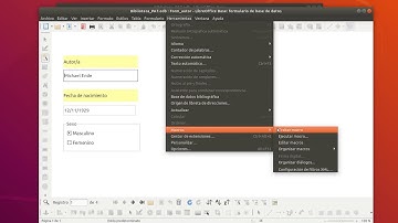 LibreOffice Base - 06 Macros