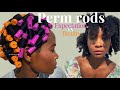 PERM RODS SET ON 4C NATURAL HAIR! MY TOTAL FAILED AND UNAMUSED EXPERIENCE! | Jelexia