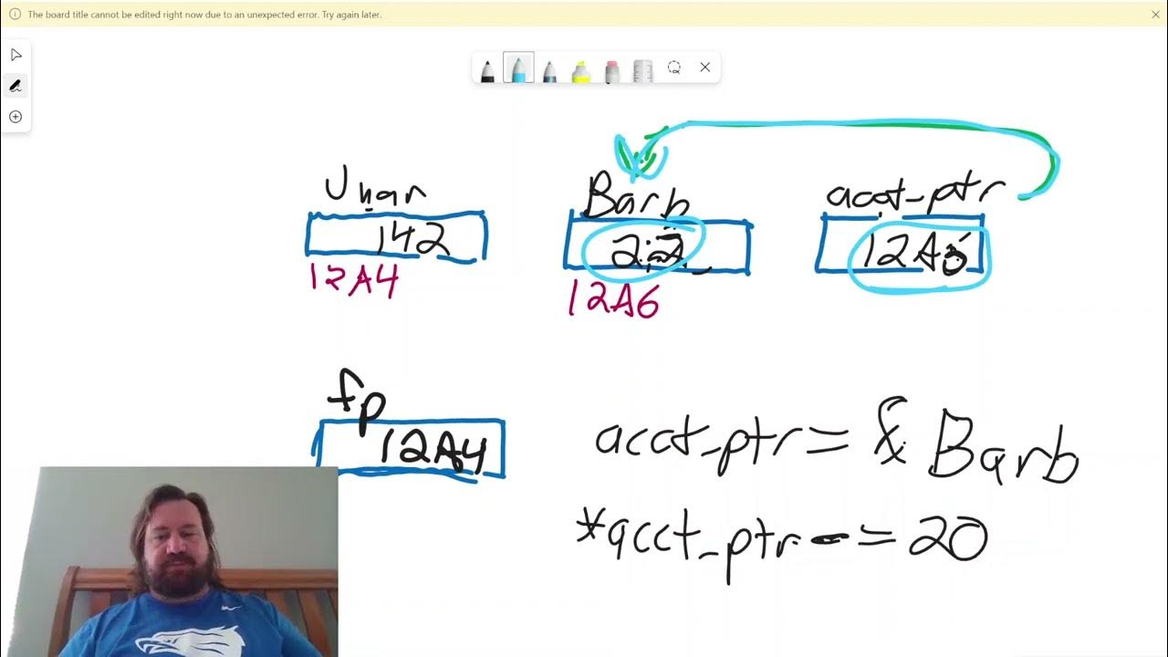 Intro to Lesson Nine, part 1 pointers YouTube