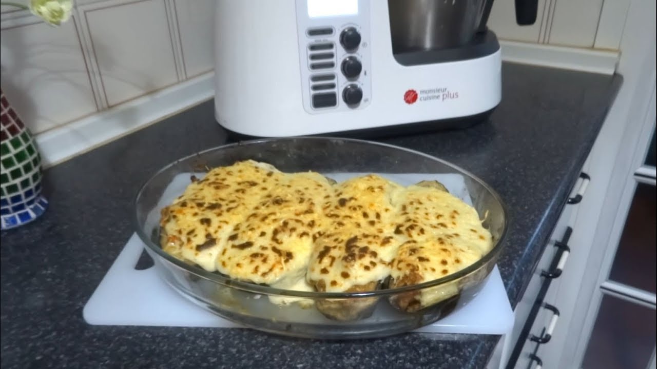 Berenjenas Rellenas Monsieur Cuisine Plus Lidl Silvercrest