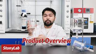 StonyLab Jacketed Buchner Filter Funnel - Vacuum Filtration 🧪❄️