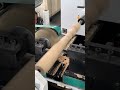 Make octagonal stair column by automatic cnc wood lathe
