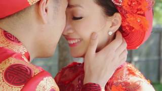 Vietnamese American Wedding Dam Cuoi  + Buddhist Tea Ceremony + Trang & Michael Highlights