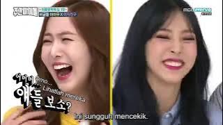 weekly idol eps 313 sub indo guest mamamoo vs Gfriend #mamamoo #gfriend