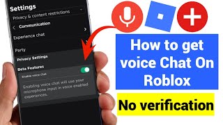 How To Get Voice Chat on Roblox mobile (2025) enable voice chat in roblox
