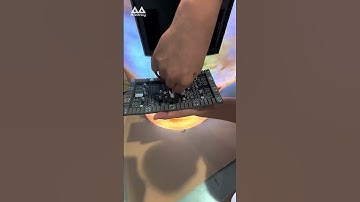 Make display more than just a plane#leddisplay #leddisplayscreen #ledscreen #flexibleledscreen