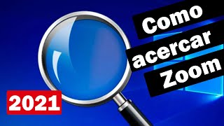 How to zoom (zoom in) windows 10 screen without programs