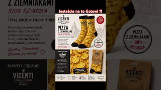 Po skarpetkach Caffé Espresso 3,50w Krakowie, przybywają Skarpetki Pizza z ziemniakami #