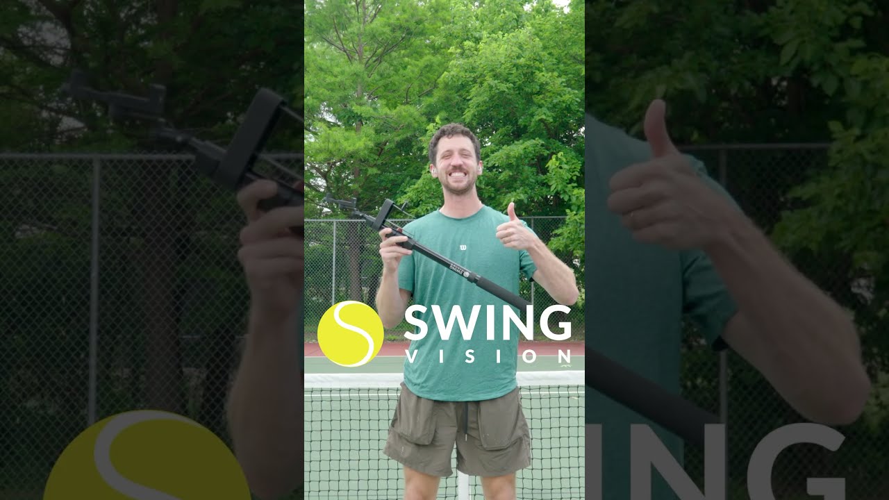 Swing Stick SwingVisionアプリのテニス撮影用一脚
