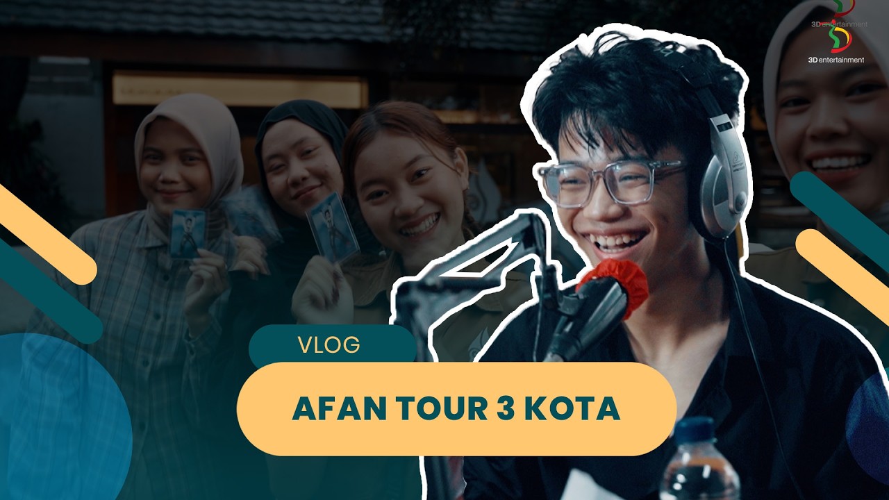 Vlog: Afan Tour 3 Kota | #DangdutKepo