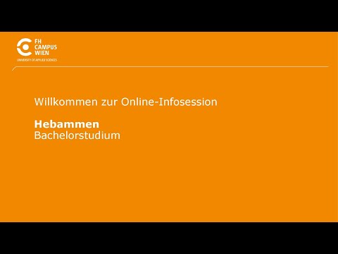 Infosession Bachelorstudium Hebammen | #FHCampusWien