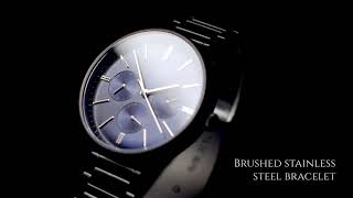 INTERLUDE MULTI-FUNCTION QUARTZ STAINLESS STEEL MEN WATCH W06-03108-002