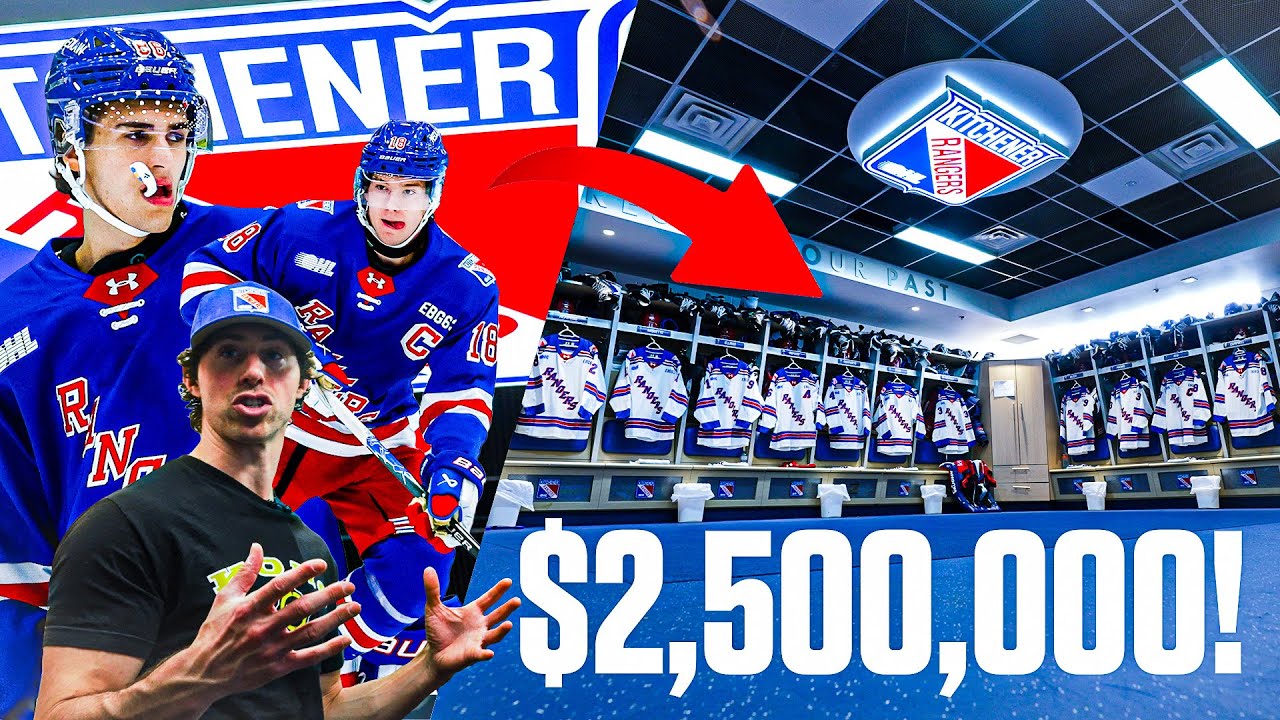 WE TOURED A $2.5M OHL LOCKER ROOM!