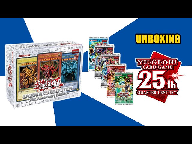 Yugioh Box Coleção Lendária 25 Anos Deuses Egípcios Português