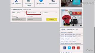 Quikr - How To Create A Free Alert screenshot 4