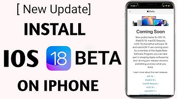 iPhone ios 18 Update | How to Install ios 18 Beta on iPhone (Hindi)