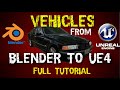 Vehicles From Blender to Unreal Engine