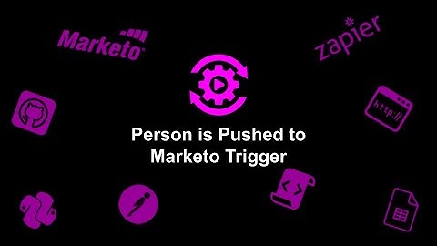 Person is Pushed to Marketo Trigger Explained