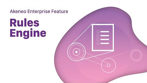 Akeneo Enterprise Edition Features - Enrichment Rules