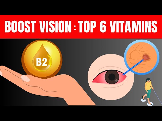Top 6 Vitamins to BOOST Your VISION & IMPROVE Eye Health: A MUST-Watch Guide!
