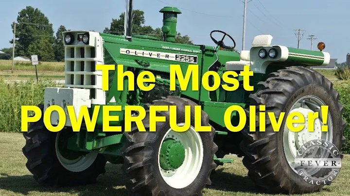 The Most POWERFUL Oliver Tractor - A Brief History Of The Oliver 2255