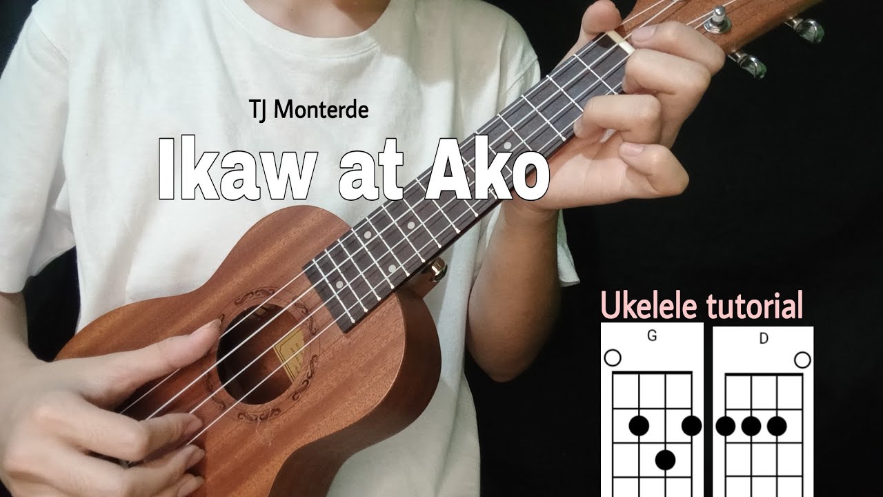 Ikaw at Ako Easy Ukelele tutorial TJ Monterde (Only 4 Chords + lyrics