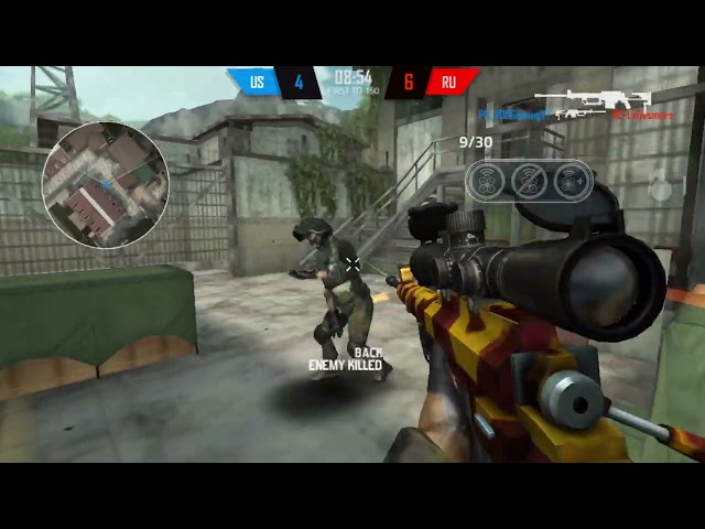 Bullet Force Sniper 1v1 LvGvsmors Vs VDD Gaming (#2) class=