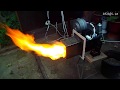 Самодельная пеллетная горелка / Homemade pellet burner