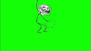 ✔️GREEN SCREEN EFFECTS: trollface dance