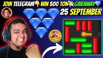 25th September 🔴Live Hamster Kombat Daily Mini-Game Puzzle Solved #hamstercombat #minigame