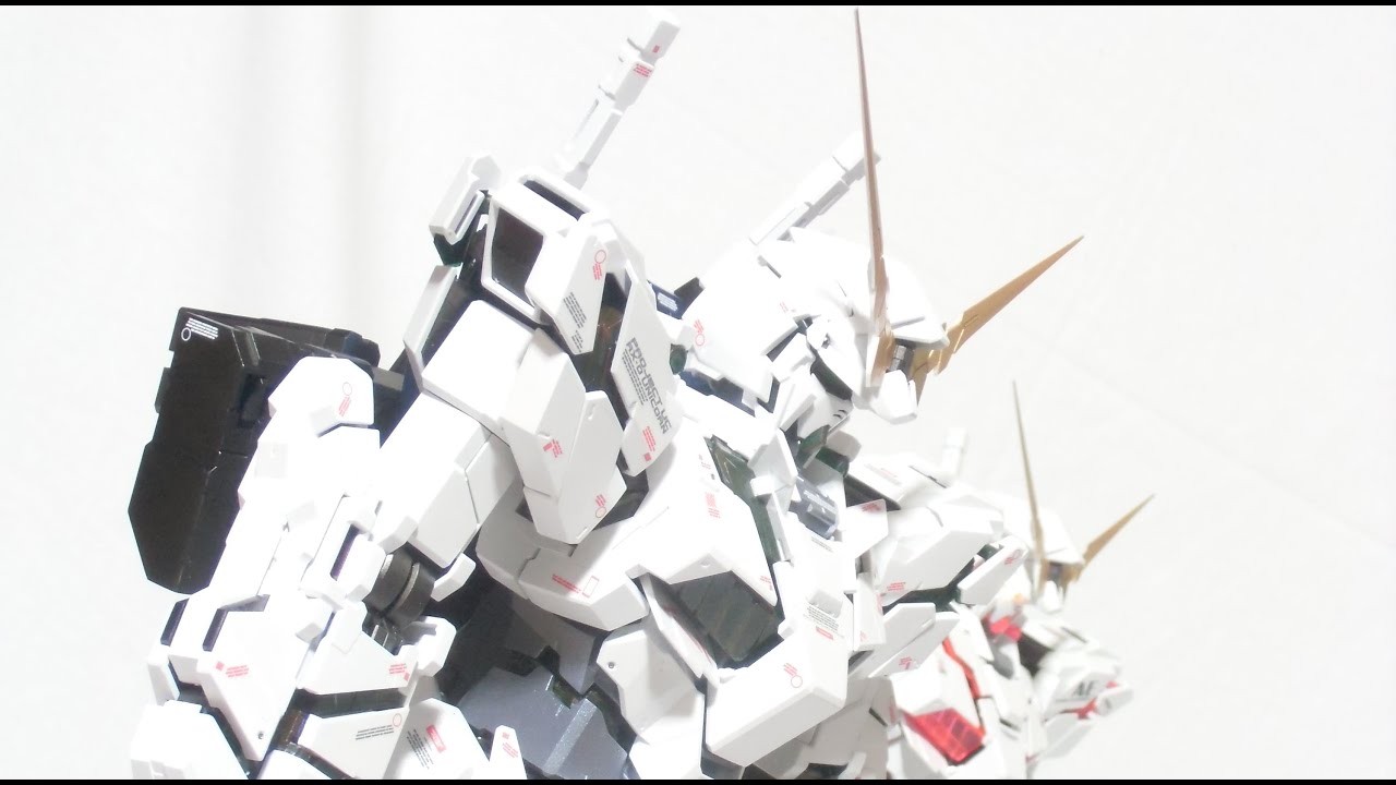PGユニコーンガンダムの覚醒版を作成し、発光させてみました。 - YouTube