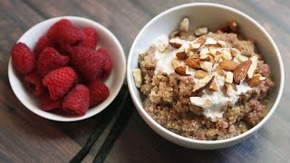 3 Quinoa Breakfast Bowls | Back to School Recipes