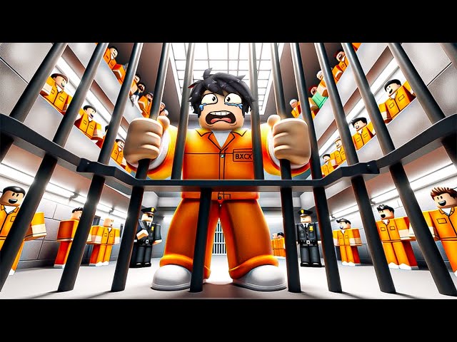 Surviving The Most DANGEROUS Prison In Roblox !!! class=