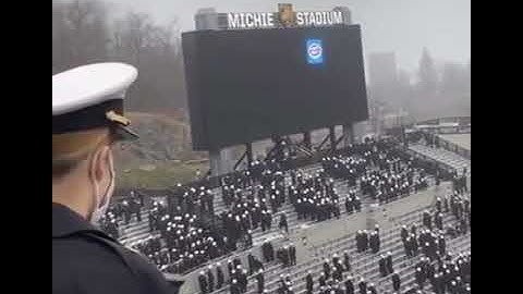 DVD logo hitting corner in Michie Stadium