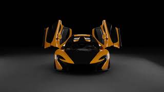 Mclaren P1 High Quality 3D Model