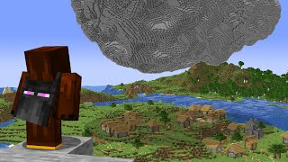 100 Players Simulate The End Of The World in Minecraft