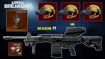 Testing NG-7 Heavy Machine gun & M110 Gameplay | Arena Breakout S11 