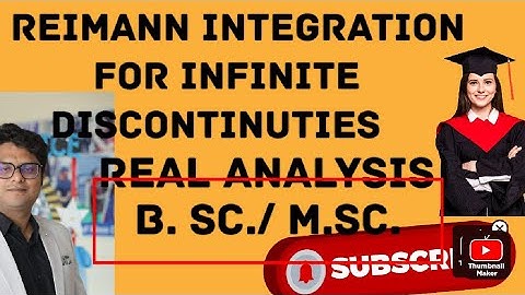 Riemann Integration (results based on finite and infinite number of points of discontinuity)
