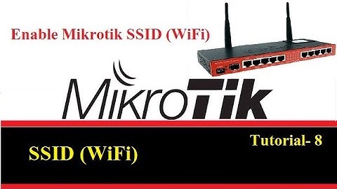 MikroTik Tutorial 8 - Learn How to create SSID in Mikrotik.