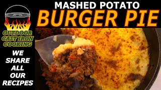 Mashed Potato & Burger Pie