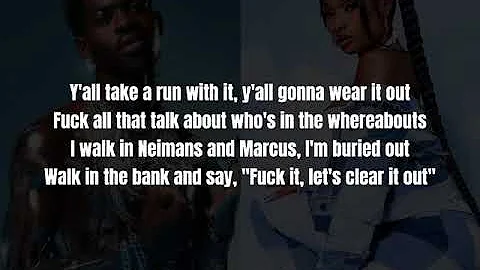 Lil Nas X - DOLLA SIGN SLIME (Lyrics Video)