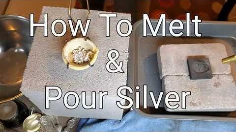 How To Melt Silver and Pour Into a Mold