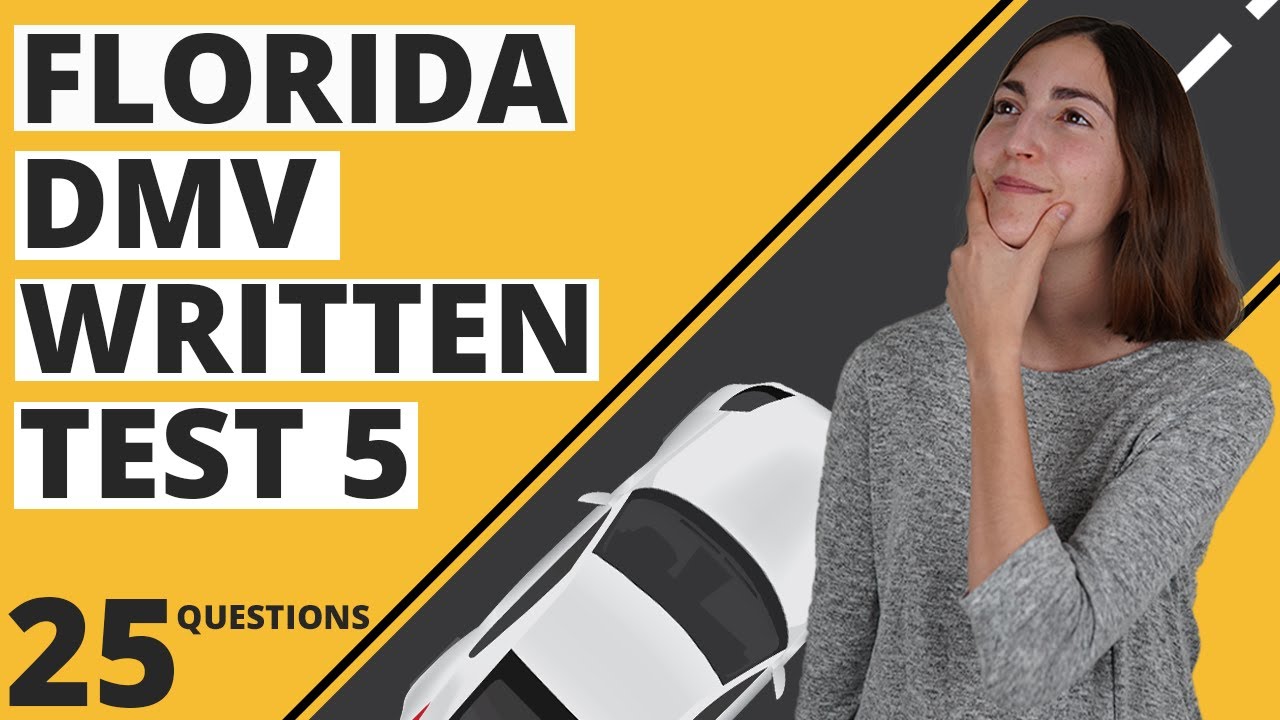 Florida DMV Written Test 5 2024 (25 Questions with Answers) - YouTube