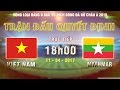 FULL | VIỆT NAM (2-0) MYANMAR | TRẬN ĐẤU QUYẾT ĐỊNH NGÔI ĐẦU BẢNG D VÒNG LOẠI BĐ NỮ CHÂU Á 2018
